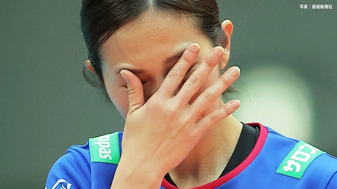逆転負けでSAGA久光が2大会連続準V 主将・栄絵里香「悔しいの一言」サーブで流れ引き寄せるも姫路に屈す【皇后杯】|TBS NEWS DIG