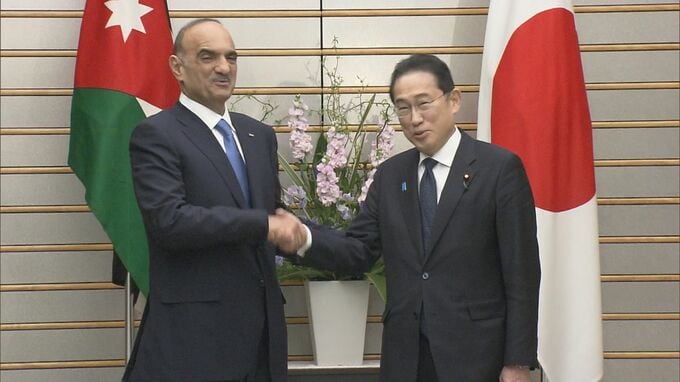 岸田総理、ヨルダン首相と会談　中東混乱の早期解決に向けた連携確認|TBS NEWS DIG