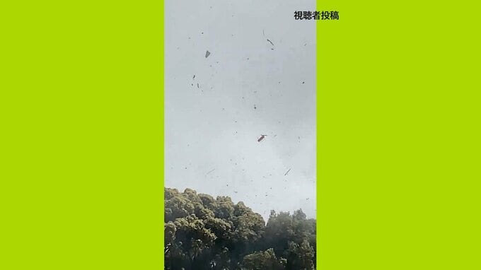 宮崎市佐土原町で竜巻とみられる突風　4人けが　　|　MRTニュース ｜ ＭＲＴ宮崎放送