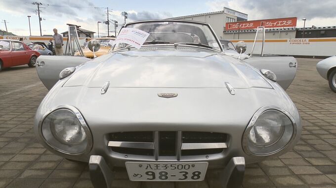 トヨタ初の市販スポーツカー“ヨタハチ”　生誕60周年記念イベント　福島|TBS NEWS DIG