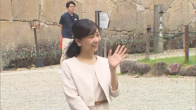 佳子さま　鶴ヶ城や豪雨災害復興の只見線ご視察　福島　|　福島のニュース│TUF