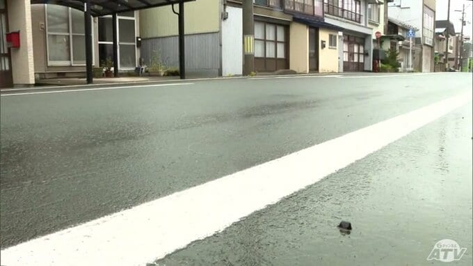 軽乗用車にはねられ79歳の女性が死亡　事故当時は雨　女性は道路を歩行中　青森県鰺ヶ沢町|TBS NEWS DIG