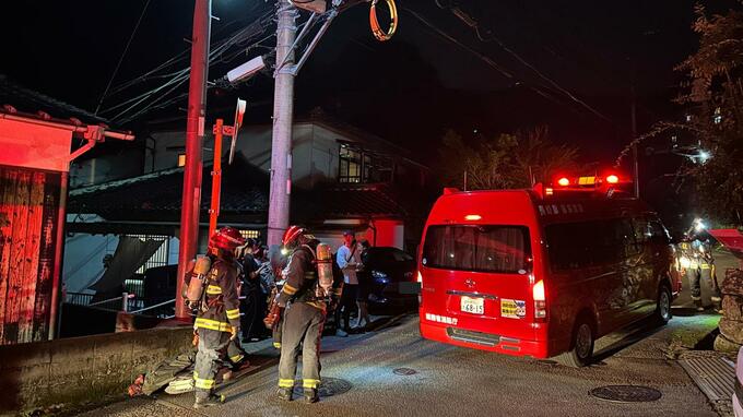 【速報】　「爆発音がして家の中が燃えている」と通報　警察「火の手は確認できず」長崎市本河内3丁目|TBS NEWS DIG