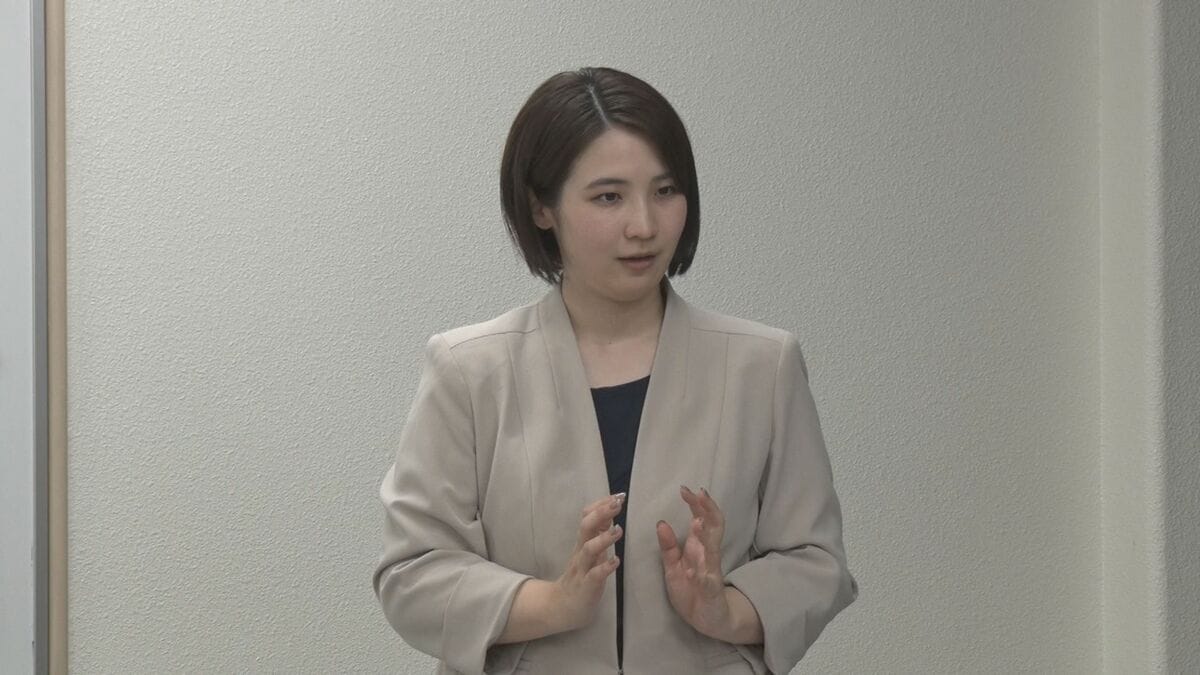 夏休みの中学生たち　RBC「NEWS Link」上江洲まりのキャスターから取材手法を学ぶ