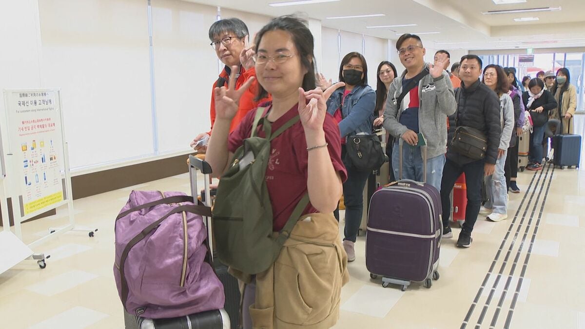 大分空港の利用者数197万人超え　台湾便就航などでコロナ禍前水準へ回復