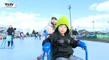 山形市の屋外スケート場オープン　初滑り楽しむ　|　山形のニュース│TUYテレビユー山形