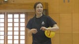 「チームワークやコミュニケーション伝えたい」 バレーボール元日本代表・佐藤あり紗さん 小学校でバレーボール教室 福岡 | 福岡のニュース|RKB NEWS|RKB毎日放送