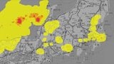 【気象情報】東海地方は10日夜遅くにかけて大気の状態が非常に不安定となり雷を伴った激しい雨の降る所が 11日も大気の不安定な状態が続く見込み【雨と風のシミュレーション】|TBS NEWS DIG