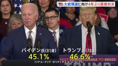 バイデン氏とトランプ氏のテレビ討論会まもなく　4年ぶりの直接対決　世論調査では支持率が拮抗| TBS CROSS DIG with Bloomberg