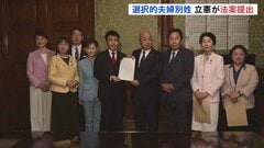 選択的夫婦別姓　立憲民主党が単独で法案提出「子どもの姓は結婚時に決定、兄弟姉妹の姓は統一」1996年の法制審議会案ベースに| TBS CROSS DIG with Bloomberg