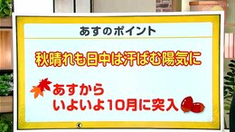 高知の天気 1日 全域で青空広がる 朝晩は秋の空気に 山岸拓気象予報士が解説|TBS NEWS DIG