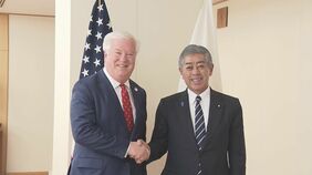 アメリカのグラス新駐日大使が岩屋外務大臣と初会談 関税措置や安全保障協力めぐり意見交換|TBS NEWS DIG