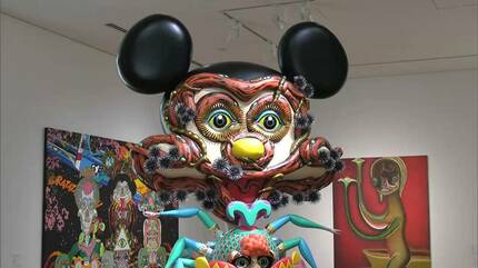 世界各地から収集された現代アートが集まる「＃もっとタグコレ」高梁市