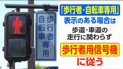 信号を守ったのに違反？自転車で車道を走行中に守る信号はどっち