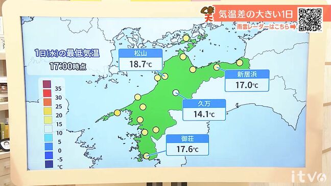 2日(木)は午前中ほど晴れ間広がる 日差しの有効活用を 愛媛|TBS NEWS DIG