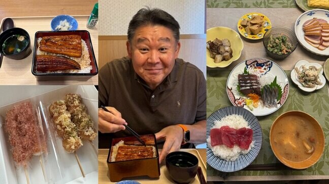 【 花田虎上 】 「鰻を見たら食べたくなる 病気かなぁ」千葉への外出で鰻重堪能 激ウマ団子&豪華な夕食に満足「魚が美味しいお年頃です」|TBS NEWS DIG
