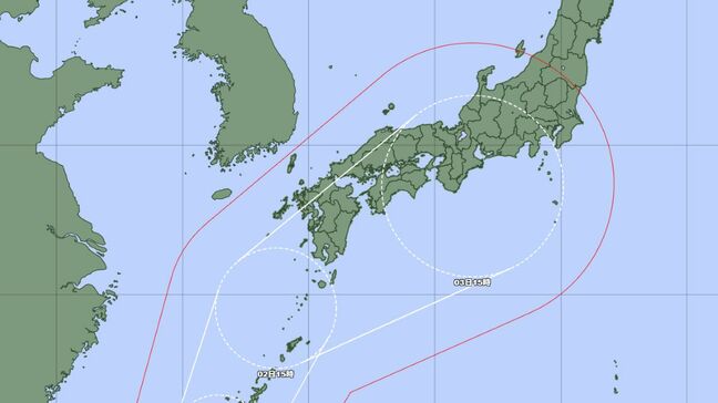 【台風情報】台風6号 発達しながら日本列島へ　週明けにかけ強い勢力で沖縄に接近　その後九州・四国・近畿へ　来月2～3日ごろは西日本・東日本とも警報級の大雨のおそれも　あすの全国の天気を画像で　気象庁|TBS NEWS DIG