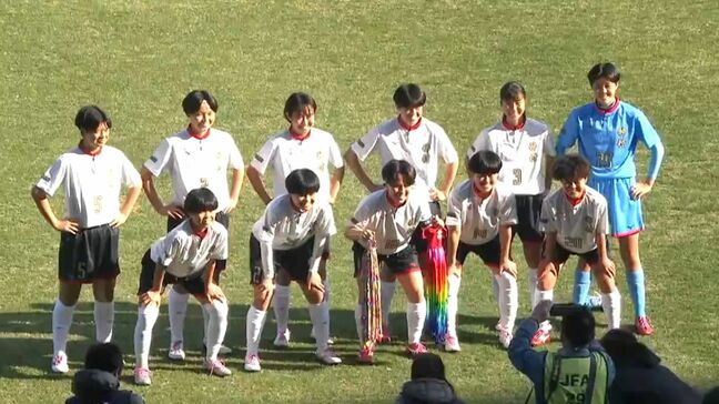 神村学園　前半の猛攻で2年連続決勝進出　全日本高校女子サッカー選手権　鹿児島|TBS NEWS DIG