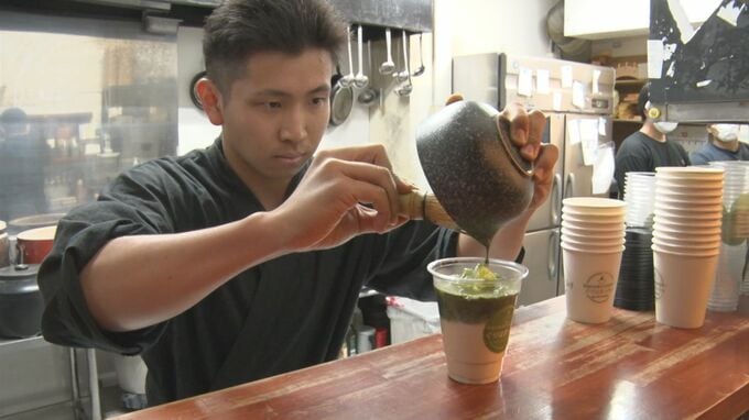 創業130年以上の老舗茶舗に「抹茶ラテ」の作り方聞いてみた大学生　夢は「シドニーで抹茶カフェ」抹茶ブームで日本文化を世界へ|TBS NEWS DIG