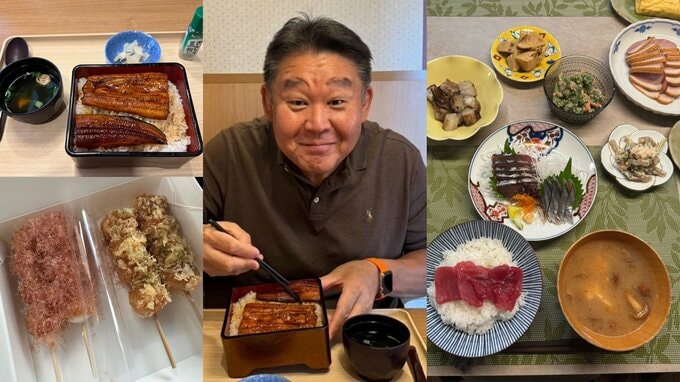 【 花田虎上 】　「鰻を見たら食べたくなる 病気かなぁ」千葉への外出で鰻重堪能　激ウマ団子＆豪華な夕食に満足「魚が美味しいお年頃です」|TBS NEWS DIG