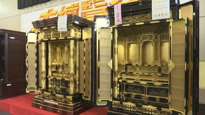 西日本最大級の「仏壇大博覧会」始まる　島根県出雲市|TBS NEWS DIG