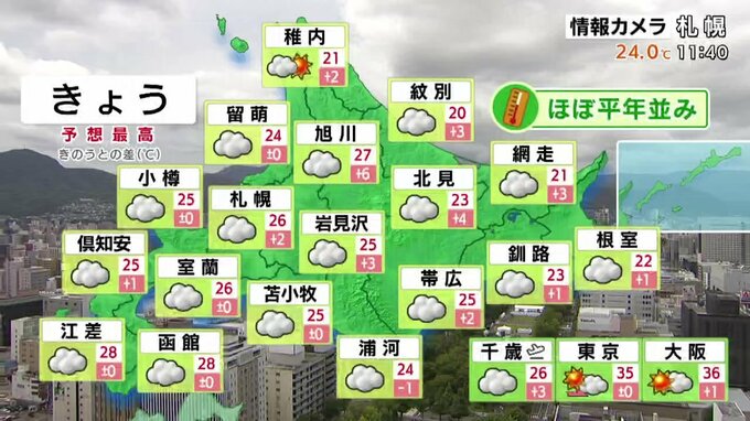 今夜の雨の予想範囲