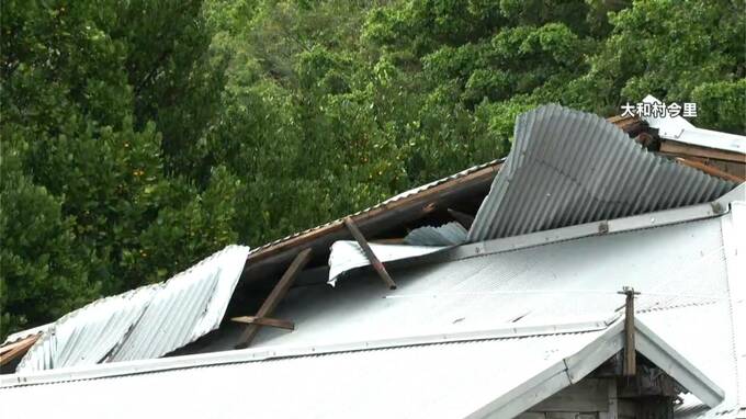 台風18号 暴風で住宅半壊 大和村で被害相次ぐ 鹿児島 | TBS NEWS DIG (1ページ)