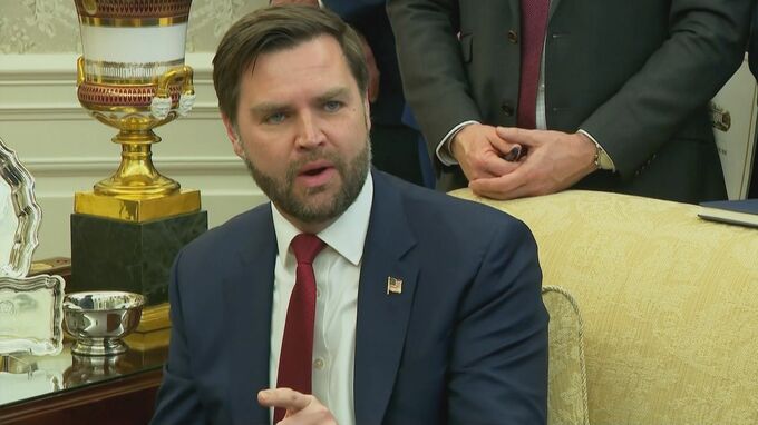 決裂会談で口論のバンス副大統領 「対話の扉は開いているが、態度を変えなくてはならない」|TBS NEWS DIG