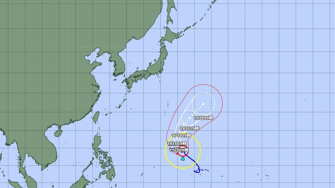 【台風情報】大型で猛烈な台風4号(シンラコウ)　このあとの勢力と進路を詳しく　最大瞬間風速80メートル　今後の全国の天気を画像で　気象庁|TBS NEWS DIG