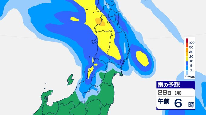 【大雨情報】山形・秋田は30日（火）まで警報級の大雨に「低気圧が次々通過か」夏まつりシーズン前に被害拡大のおそれ　tbc気象台|TBS NEWS DIG