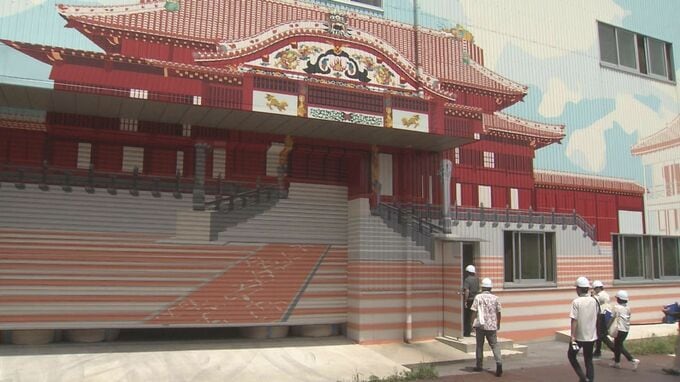 玉城知事が再建進む首里城視察　|　沖縄のニュース｜RBC 琉球放送