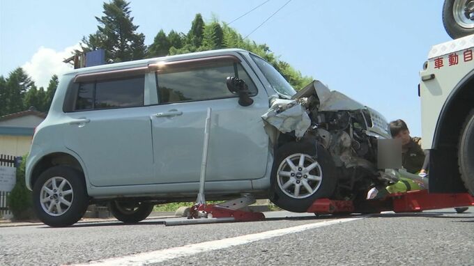 【続報】搬送された高齢男性が死亡　運転していた軽乗用車が右折待ちの車に追突→対向車線にはみ出し別の車に衝突　県道263号　島根県松江市　|　BSSニュース | BSS山陰放送