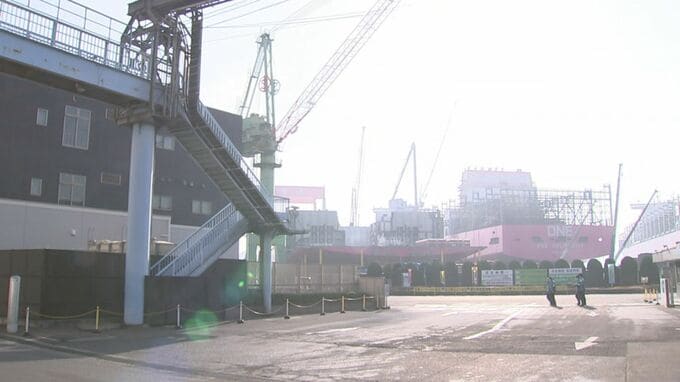 重さ200キロのパイプが衝突か　造船工場から「左足付近がえぐれて意識がもうろうとしている」と通報　加圧検査中の男性（54）が死亡|TBS NEWS DIG