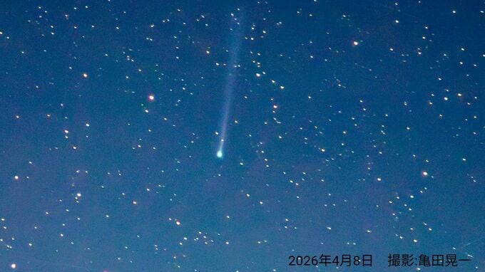 「パンスターズ彗星」が見ごろへ　夜明けの空に見える彗星　地球に最接近中【2026年】|TBS NEWS DIG