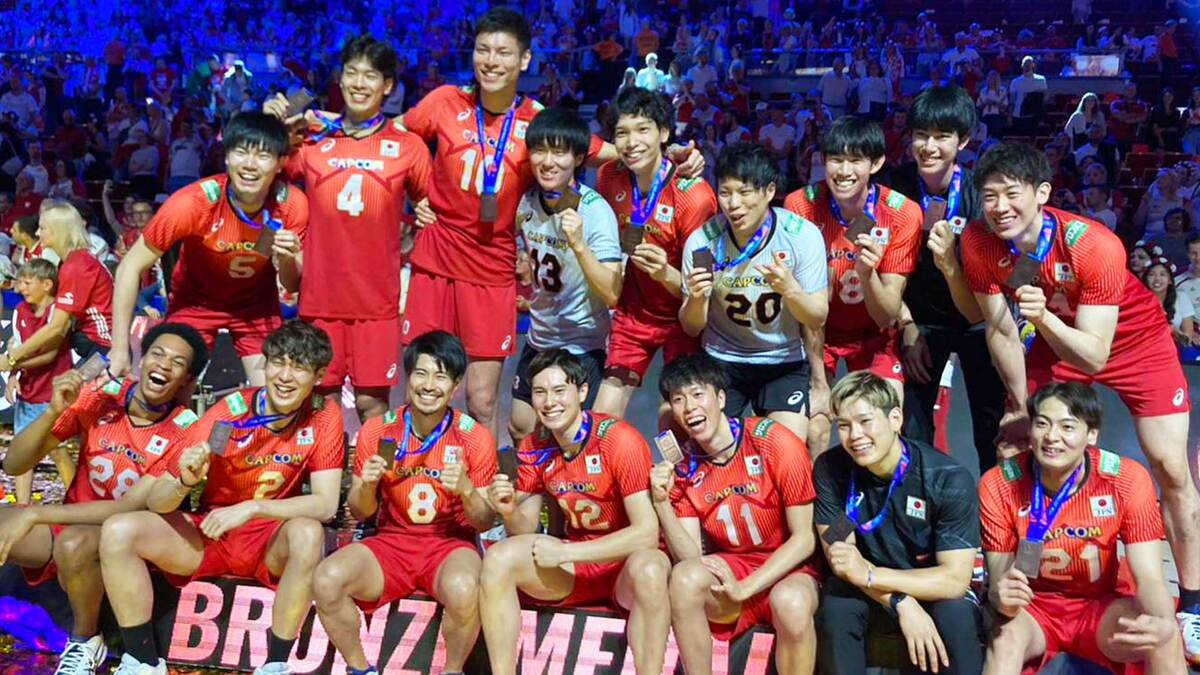 金色メダル Vリーグ男子バレーボール22-23シーズン優勝メダル バレーボール男子の石川祐希「欧州チャンピオンズリーグ優勝は誇り