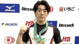 ウエイトリフティングで2つの日本新記録、65kg級・山下立真が圧巻の強さで頂点に、小学生時代には大の里と対戦経験も|TBS NEWS DIG