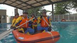 洪水で人が取り残されたことを想定 川の氾濫や洪水などの水害に備える 警察が救助訓練 山梨|TBS NEWS DIG