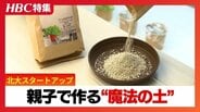 【魔法の土】水は通常の5分の1、虫の心配なし『土』を変えれば世界が変わる…札幌の親子ベンチャーが挑む農業革命に湾岸諸国「食問題を解決できるかも」 | 北海道のニュース|HBC北海道放送
