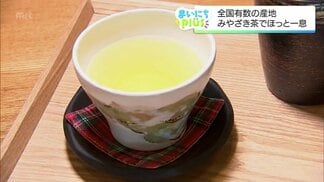 温かい飲み物がおいしい季節に 全国でも有数の産地・宮崎の「お茶の魅力」 | MRTニュース | MRT宮崎放送