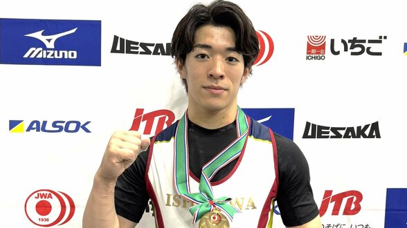 ウエイトリフティングで2つの日本新記録、65kg級・山下立真が圧巻の強さで頂点に、小学生時代には大の里と対戦経験も|TBS NEWS DIG