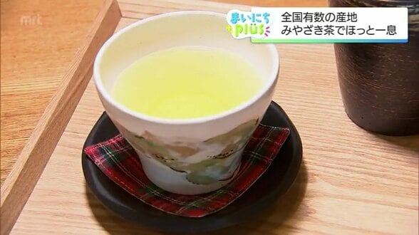 温かい飲み物がおいしい季節に 全国でも有数の産地・宮崎の「お茶の魅力」 | MRTニュース | MRT宮崎放送