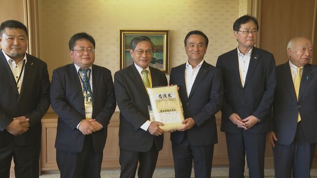 「強い絆次世代へ」台湾・民間団体が台湾米を寄贈 学校給食として山口県内の公立学校で提供へ|TBS NEWS DIG