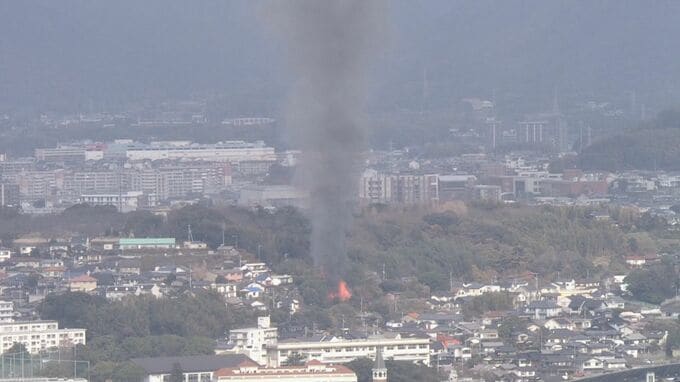 住宅１棟全焼　建物火災　山口県下関市|TBS NEWS DIG