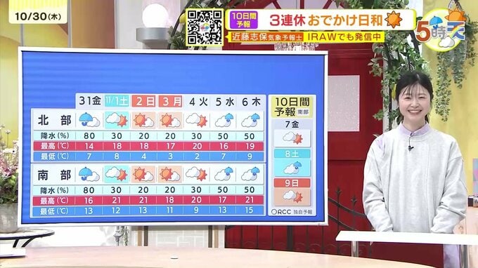 【あす10/31(金)広島天気 】未明から雨　風が強まってひんやり　朝の冷え込みはゆるむ　|　RCC NEWS | 広島ニュース | RCC中国放送