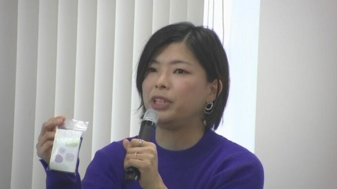 写真　防災収納インストラクター 松永りえさん