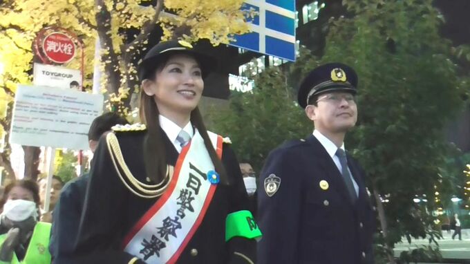 「優良店舗を利用しましょう」モデルの倉本康子さんが一日署長　秋葉原の繁華街をパトロール “悪質客引き”に注意呼びかけ　警視庁|TBS NEWS DIG