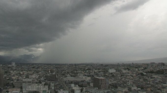 関東甲信地方　４日昼過ぎにかけ雷を伴った激しい雨や非常に激しい雨の降る所も　　|　山梨のニュース | ＵＴＹテレビ山梨