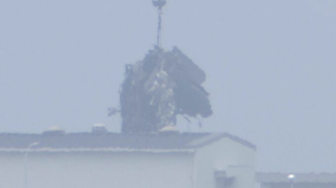 墜落の米軍オスプレイ　残がいを岩国基地に陸揚げ　|　山口のニュース・天気・防災｜tys NEWS｜ｔｙｓテレビ山口