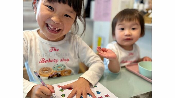 【ののちゃん】初めての宿題に挑戦「『かんたんかんた〜ん』なんて言いながら楽しそうでした」|TBS NEWS DIG