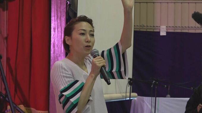 震災被災地の高校で卒業式…生徒ら歓喜！一青窈さんがサプライズゲストで登場|TBS NEWS DIG